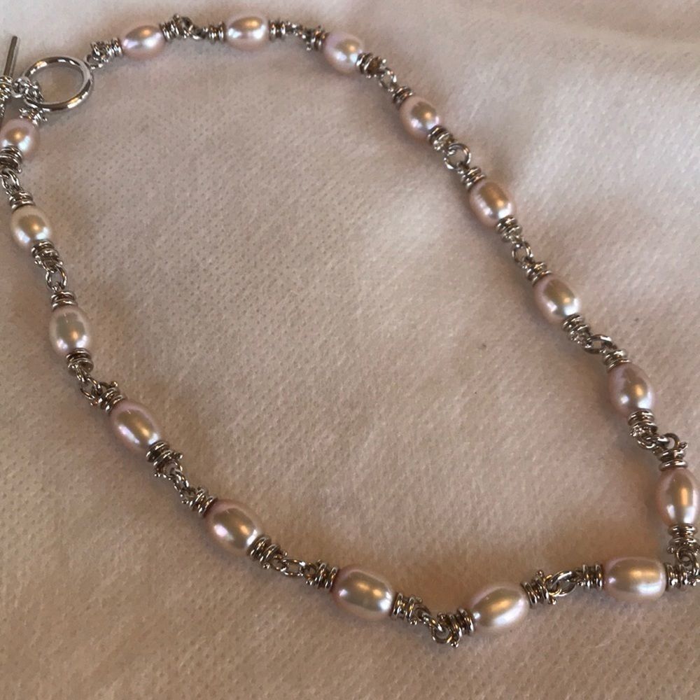 Honora White Iridescent Pearls in Sterling Silver!! - Picture 2 of 8